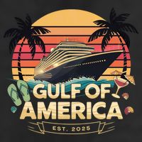 Gulf Of America 7 Panel Mesh Trucker Snapback Hat