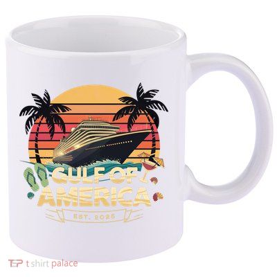 Gulf Of America 11oz C Handle Ceramic Mug