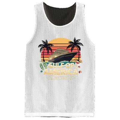 Gulf Of America Mesh Reversible Basketball Jersey Tank
