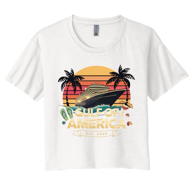 Gulf Of America Crop Top