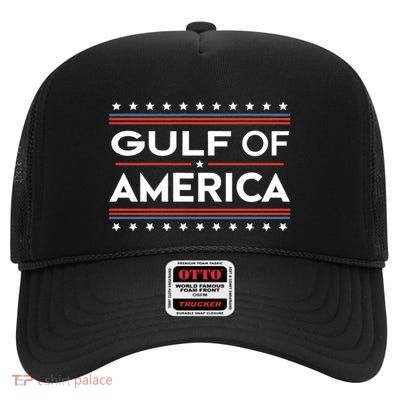 Gulf Of America High Crown Mesh Back Trucker Hat