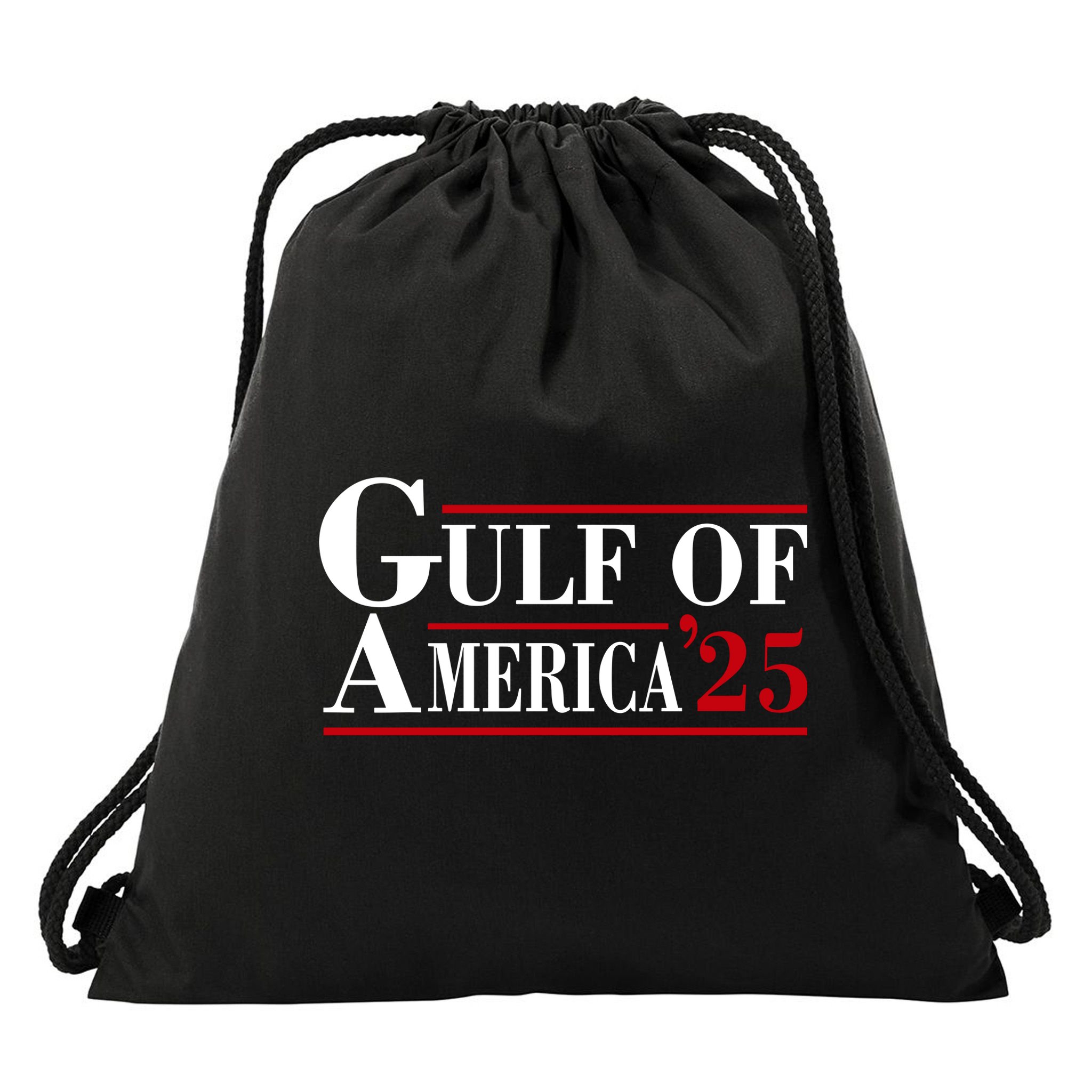 Gulf Of America Drawstring Bag