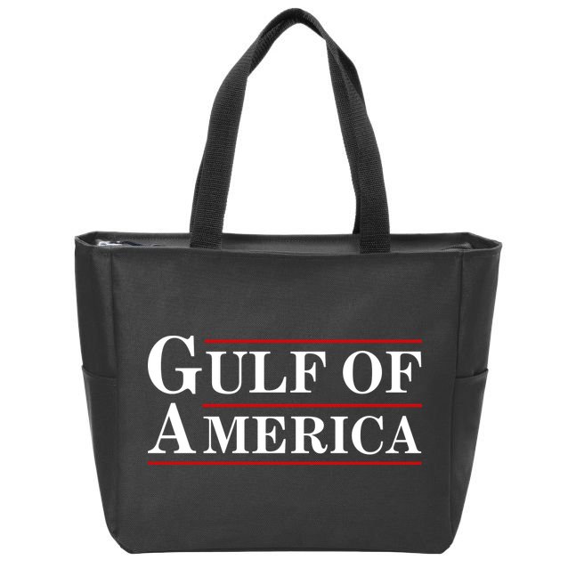 Gulf Of America Zip Tote Bag