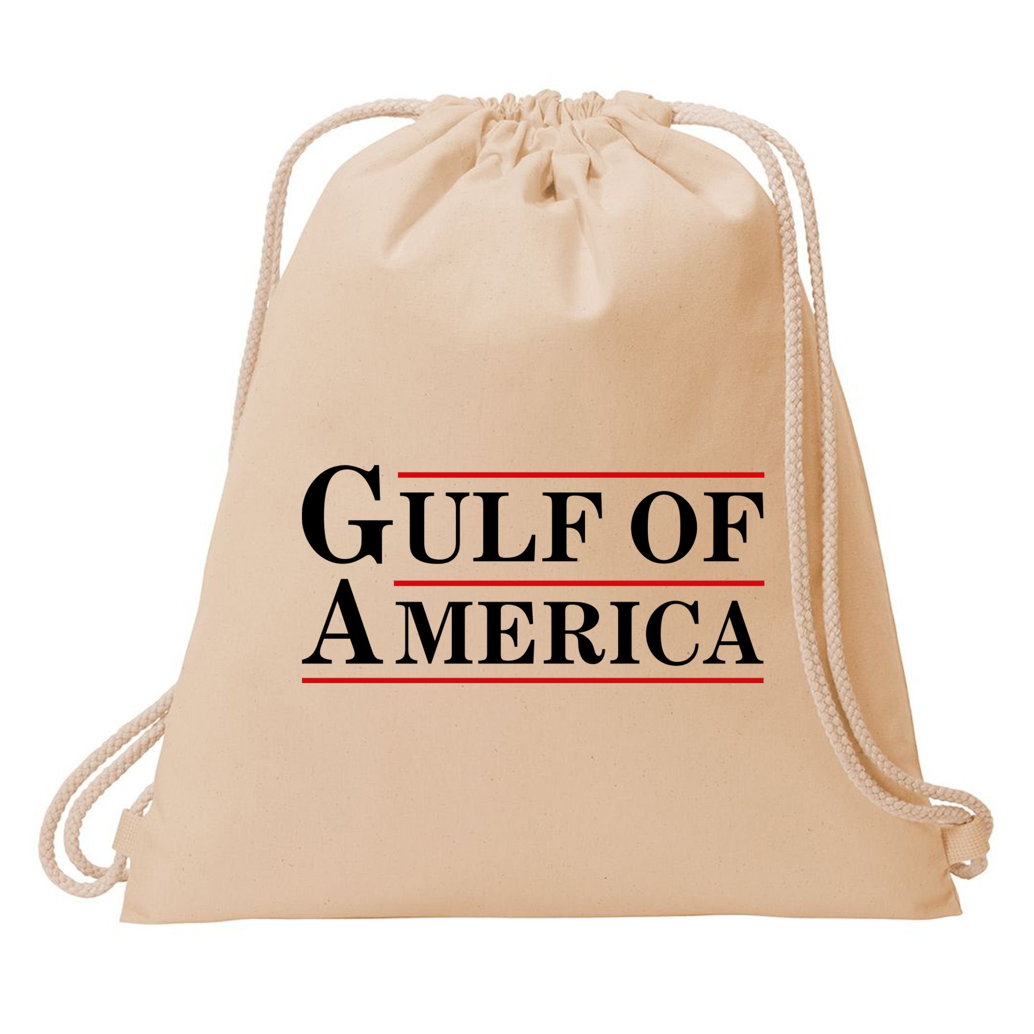 Gulf Of America Drawstring Bag