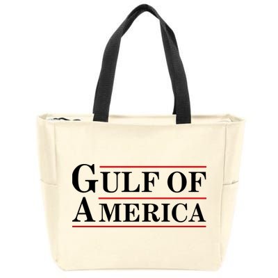 Gulf Of America Zip Tote Bag