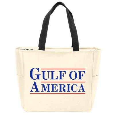Gulf Of America Zip Tote Bag