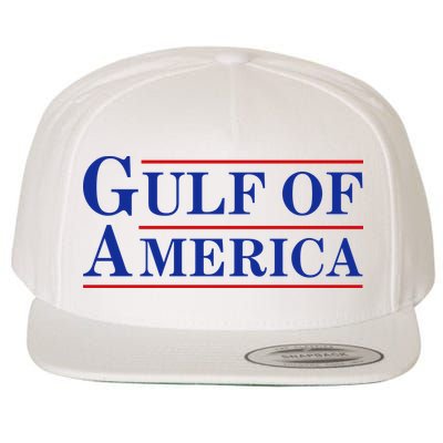 Gulf Of America Wool Snapback Cap