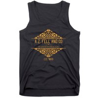 Good Omens A.Z. Fell And Co Antiquarian And Unusual Books Tees Aziraphale Crow Tank Top