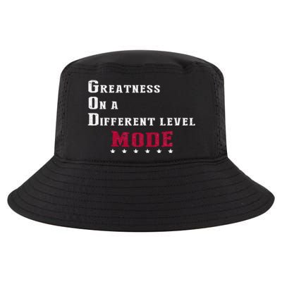 Greatness On A Different Level MODE Cool Comfort Performance Bucket Hat