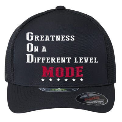 Greatness On A Different Level MODE Flexfit Unipanel Trucker Cap