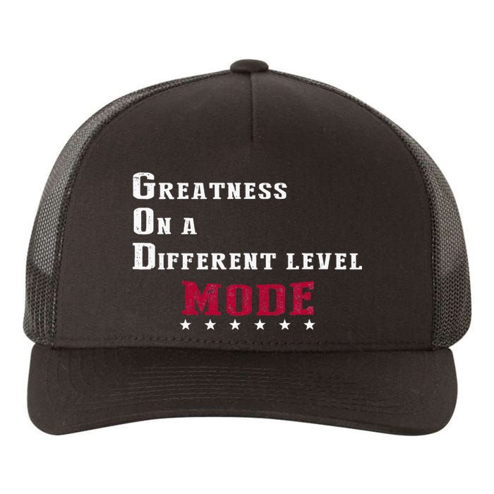 Greatness On A Different Level MODE Yupoong Adult 5-Panel Trucker Hat