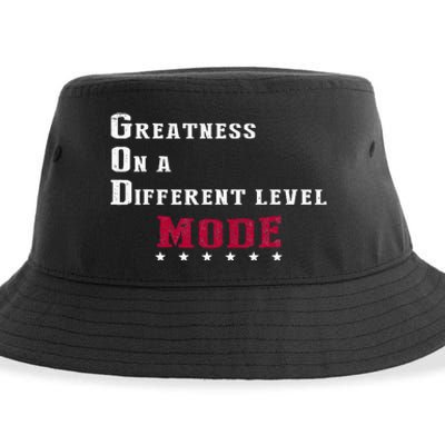 Greatness On A Different Level MODE Sustainable Bucket Hat