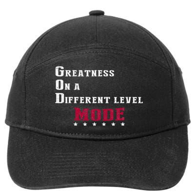 Greatness On A Different Level MODE 7-Panel Snapback Hat