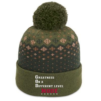 Greatness On A Different Level MODE The Baniff Cuffed Pom Beanie