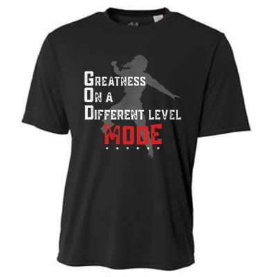 Greatness On A Different Level Mode Cooling Performance Crew T-Shirt