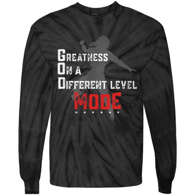 Greatness On A Different Level Mode Tie-Dye Long Sleeve Shirt