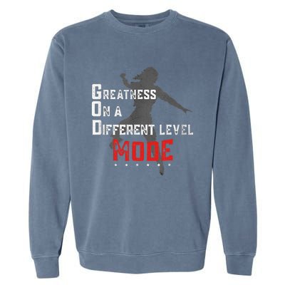 Greatness On A Different Level Mode Garment-Dyed Sweatshirt