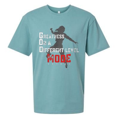 Greatness On A Different Level Mode Sueded Cloud Jersey T-Shirt