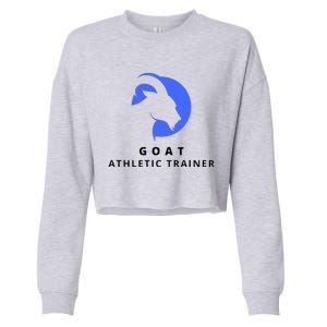 Greatest Of All Time Athletic Trainer Cropped Pullover Crew