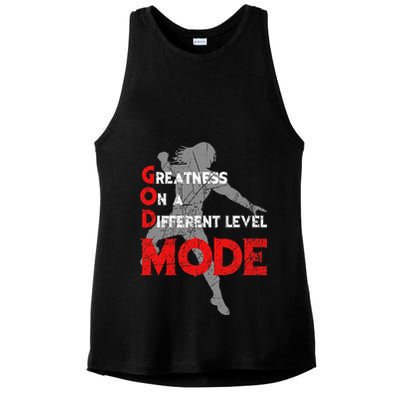 Greatness On A Different Level Mode Ladies PosiCharge Tri-Blend Wicking Tank