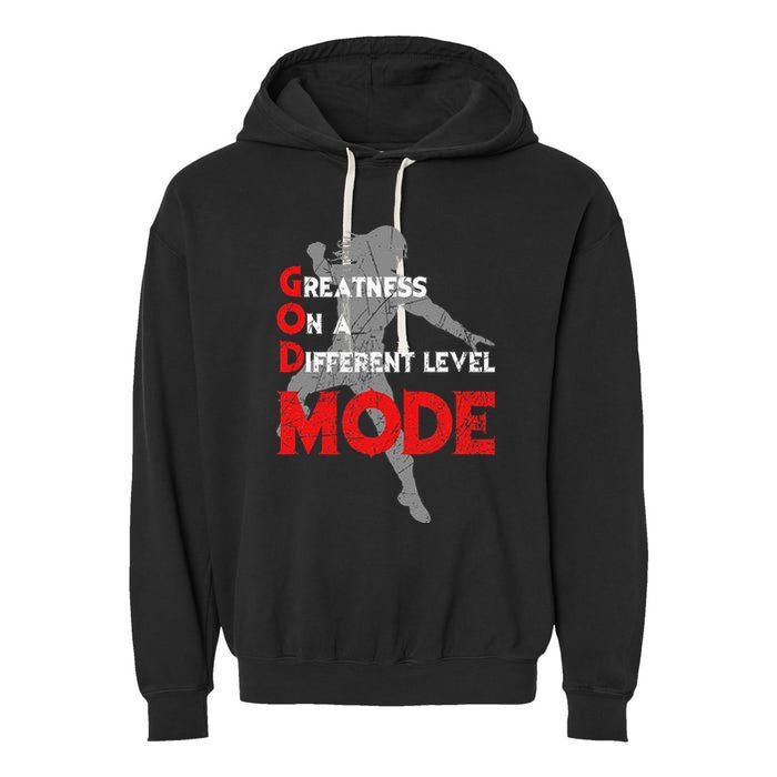 Greatness On A Different Level Mode Garment-Dyed Fleece Hoodie