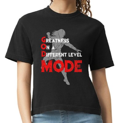 Greatness On A Different Level Mode Comfort Colors Boxy T-Shirt