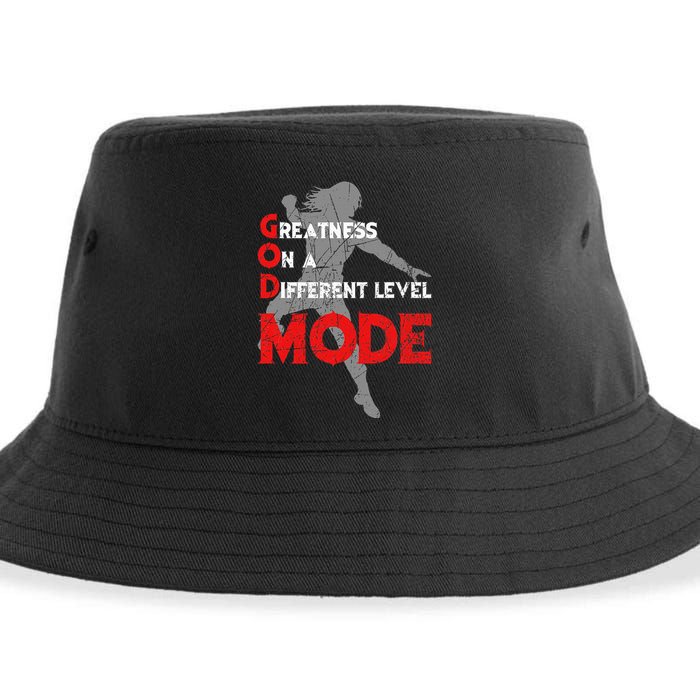 Greatness On A Different Level Mode Sustainable Bucket Hat