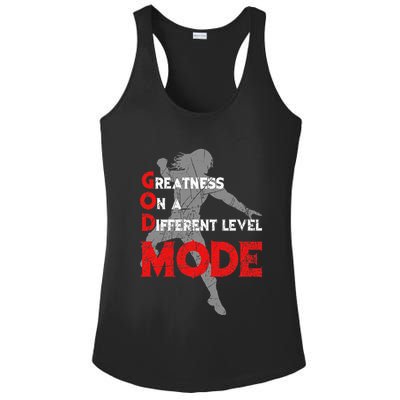 Greatness On A Different Level Mode Ladies PosiCharge Competitor Racerback Tank