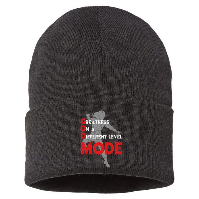 Greatness On A Different Level Mode Sustainable Knit Beanie
