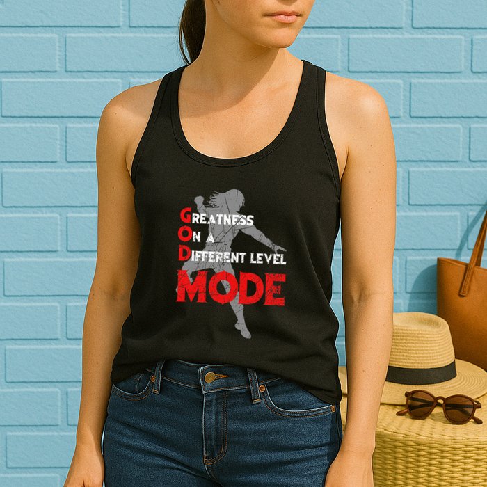 Greatness On A Different Level Mode Womens Tank Top