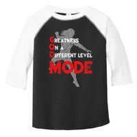 Greatness On A Different Level Mode Toddler Fine Jersey T-Shirt