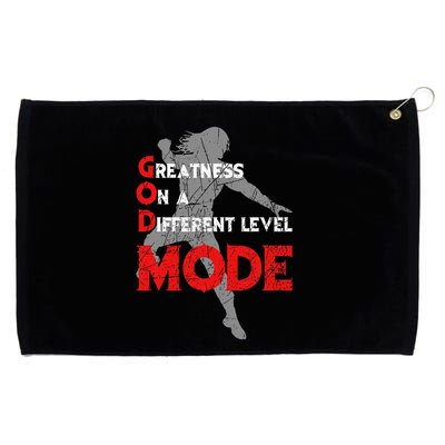 Greatness On A Different Level Mode Grommeted Golf Towel
