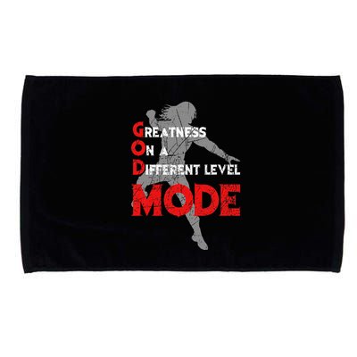 Greatness On A Different Level Mode Microfiber Hand Towel