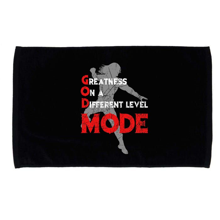 Greatness On A Different Level Mode Microfiber Hand Towel