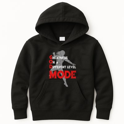 Greatness On A Different Level Mode Kids Hoodie