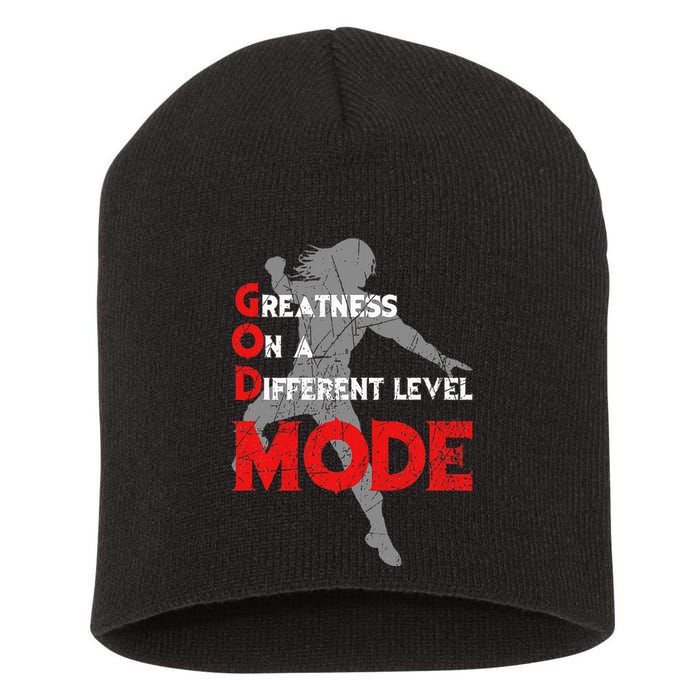 Greatness On A Different Level Mode Short Acrylic Beanie