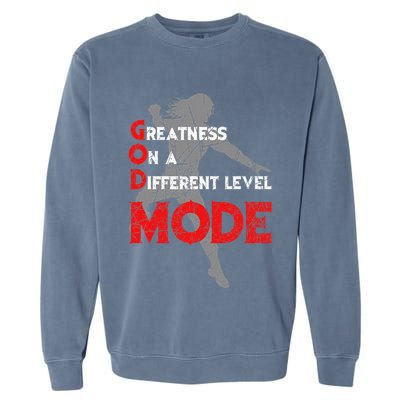 Greatness On A Different Level Mode Garment-Dyed Sweatshirt