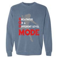 Greatness On A Different Level Mode Garment-Dyed Sweatshirt