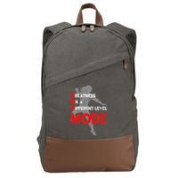 Greatness On A Different Level Mode Cotton Canvas Backpack
