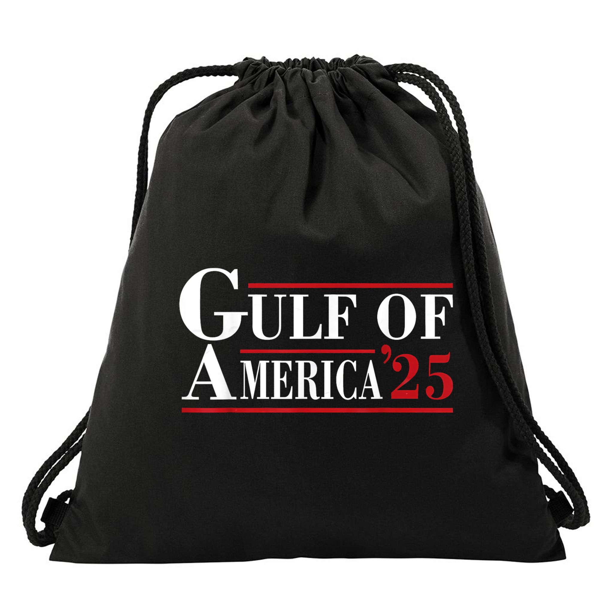 Gulf Of America ’25 Drawstring Bag