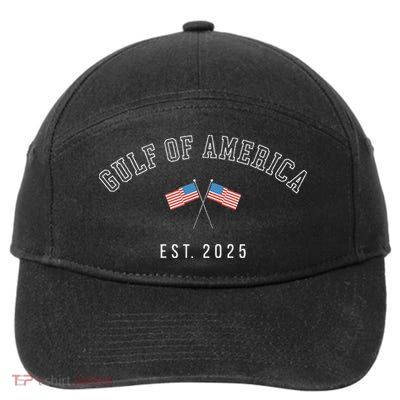 Gulf Of America Est.2025 7-Panel Snapback Hat