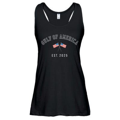 Gulf Of America Est.2025 Ladies Essential Flowy Tank