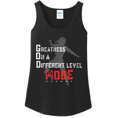 Greatness On A Different Level Mode Ladies Essential Tank