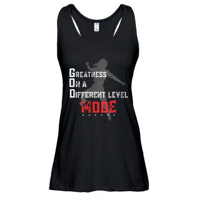 Greatness On A Different Level Mode Ladies Essential Flowy Tank