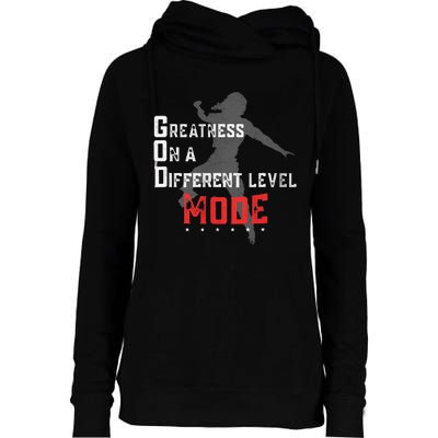 Greatness On A Different Level Mode Womens Funnel Neck Pullover Hood