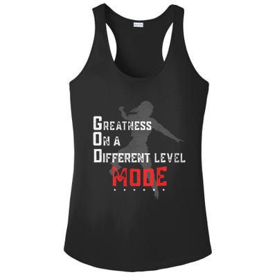 Greatness On A Different Level Mode Ladies PosiCharge Competitor Racerback Tank