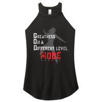 Greatness On A Different Level Mode Women's Perfect Tri Rocker Tank