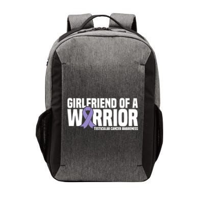 Girlfriend Of A Warrior Testicular Cancer Awareness Cool Gift Vector Backpack