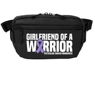 Girlfriend Of A Warrior Testicular Cancer Awareness Cool Gift Crossbody Pack