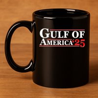 Gulf Of American 2025 11oz C Handle Ceramic Mug
